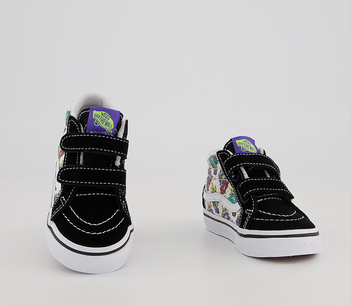 Vans Sk8 Hi Reissue Trainers Vans Sk8 Hi Reissue Trainers Skate Dragon Marshmallow