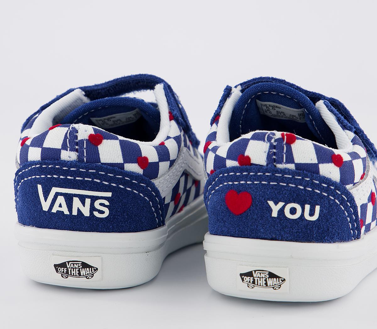 vans heart true blue