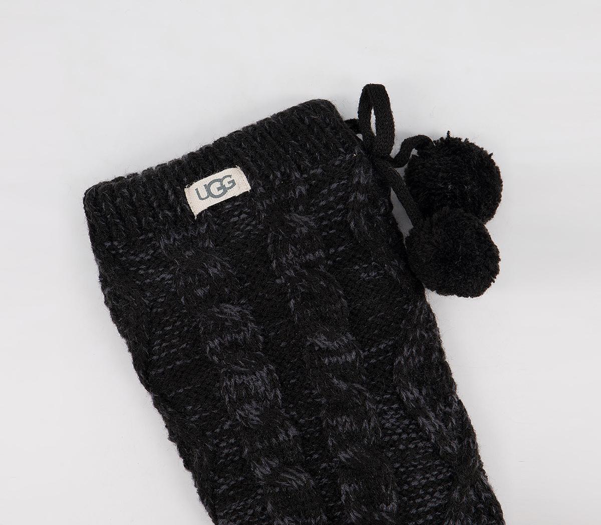 UGGPom Pom Fleece Lined Socks UGGPom Pom Fleece Lined SocksNightfall