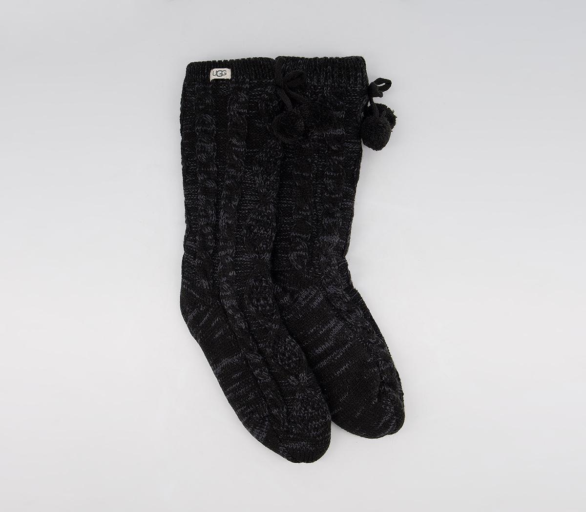 UGGPom Pom Fleece Lined SocksNightfall
