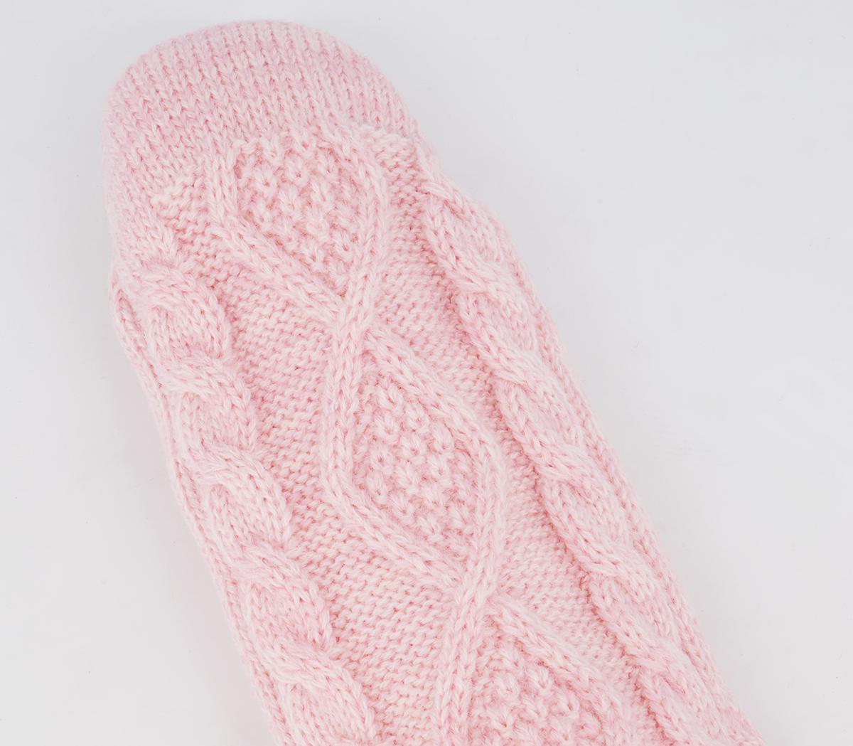 UGG Pom Pom Fleece Lined Socks UGG Pom Pom Fleece Lined Socks Seashell Pink