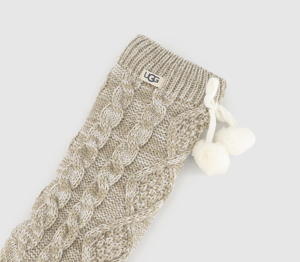 UGG Pom Pom Fleece Lined Socks UGG Pom Pom Fleece Lined Socks Cream