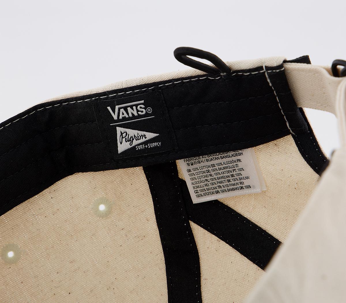 Vans Vans X Pilgrim Surf Supply Jockey Cap Natural - Accessories