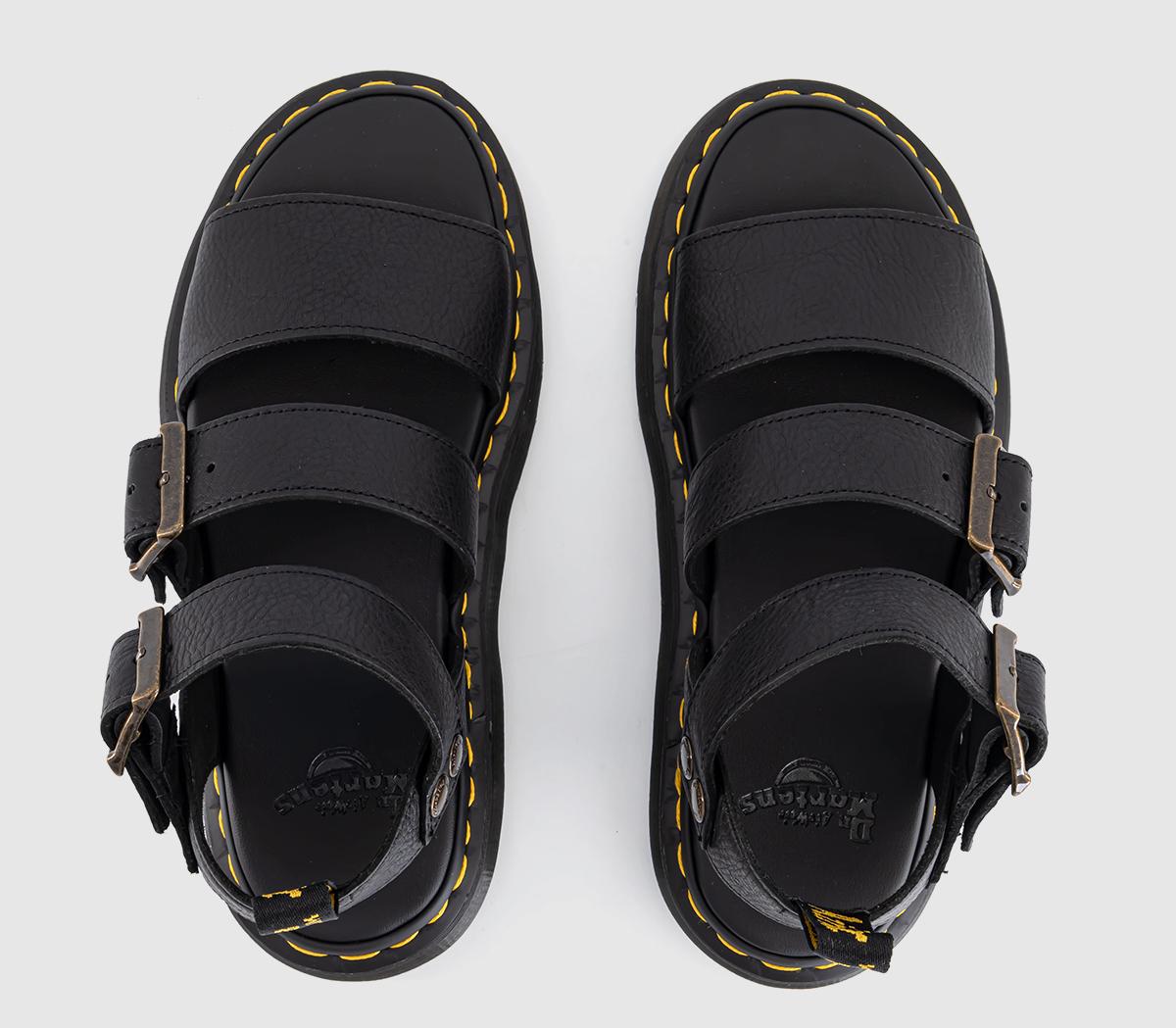 Dr. MartensGryphon Quad Sandals Dr. MartensGryphon Quad Sandals Black Pisa