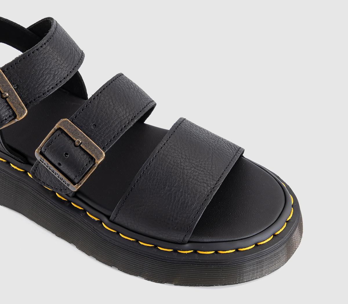 Dr. MartensGryphon Quad Sandals Dr. MartensGryphon Quad Sandals Black Pisa