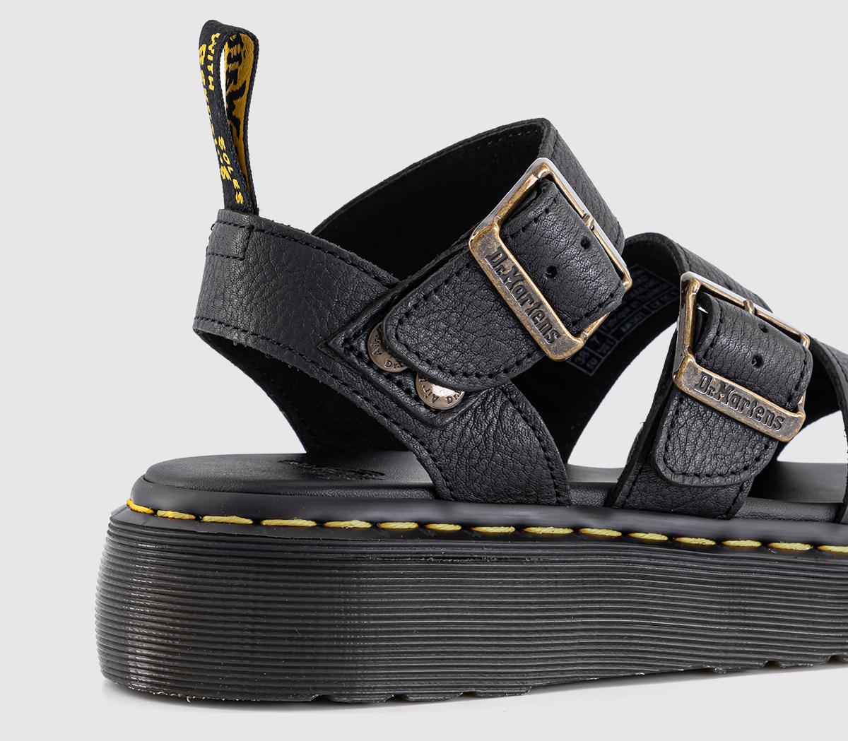 Dr. MartensGryphon Quad Sandals Dr. MartensGryphon Quad Sandals Black Pisa