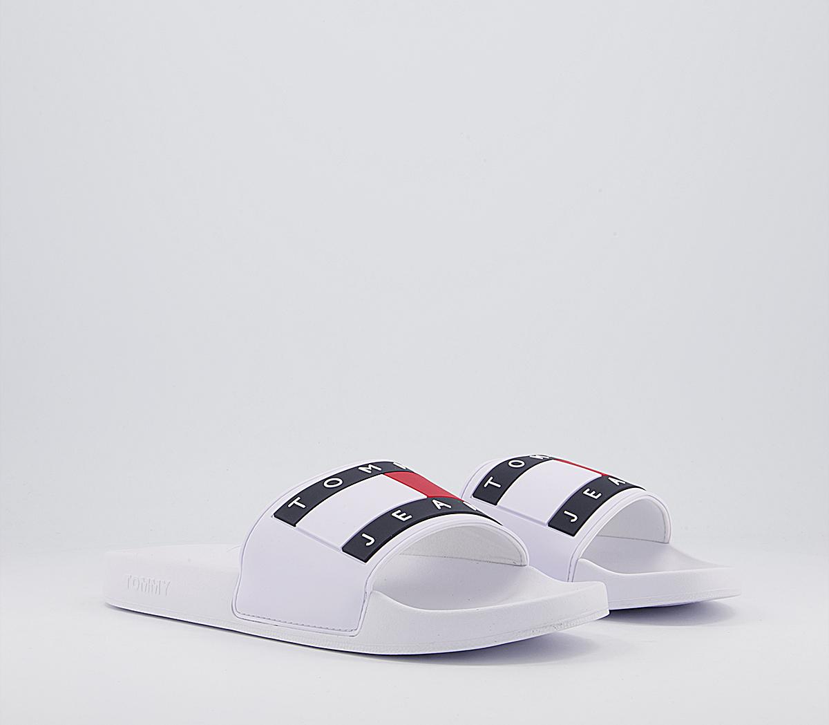 tommy jeans flag slides