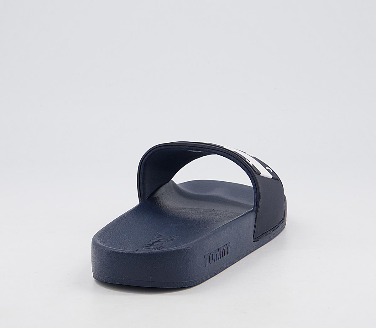 tommy jeans flag slides