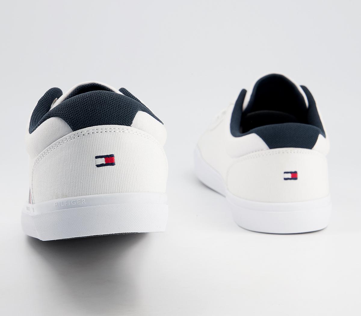 Tommy Hilfiger Essential Stripes Detail Sneakers Tommy Hilfiger Essential Stripes Detail Sneakers White