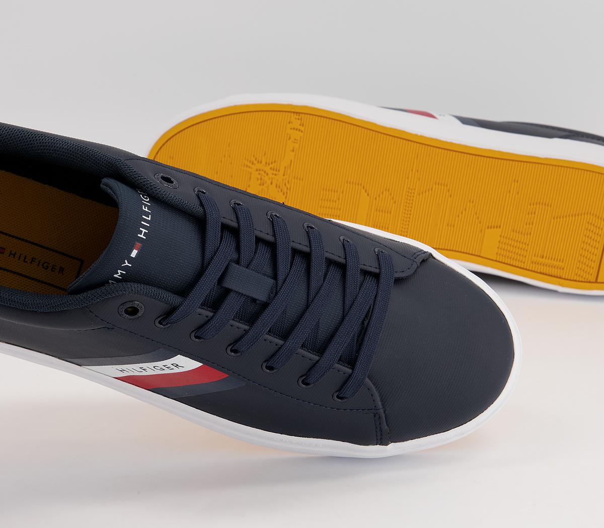 Tommy Hilfiger Essential Stripes Detail Sneakers Tommy Hilfiger Essential Stripes Detail Sneakers Desert Sky