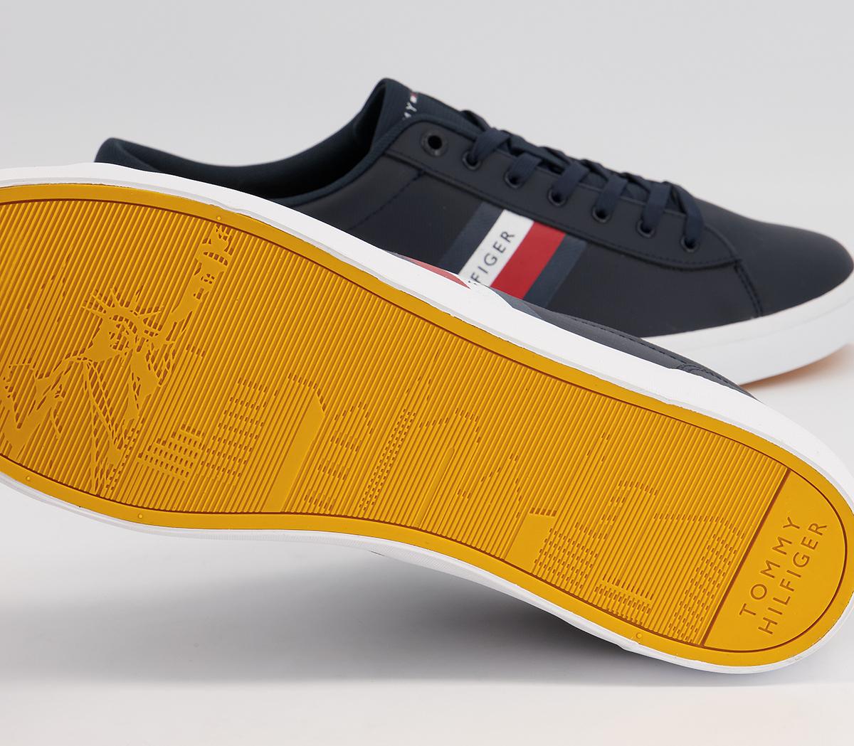 Tommy Hilfiger Essential Stripes Detail Sneakers Tommy Hilfiger Essential Stripes Detail Sneakers Desert Sky