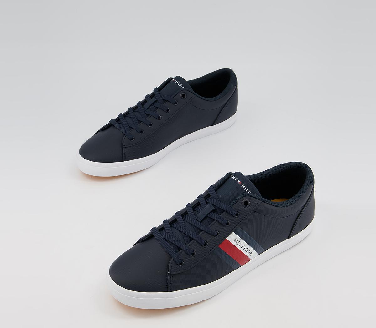 Tommy Hilfiger Essential Stripes Detail Sneakers Tommy Hilfiger Essential Stripes Detail Sneakers Desert Sky