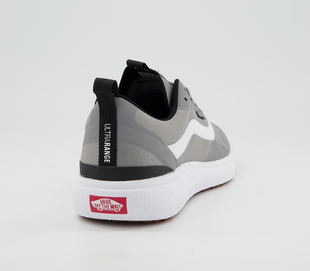 Vans Ua Ultrarange Exo Trainers Frost Grey True White - Junior