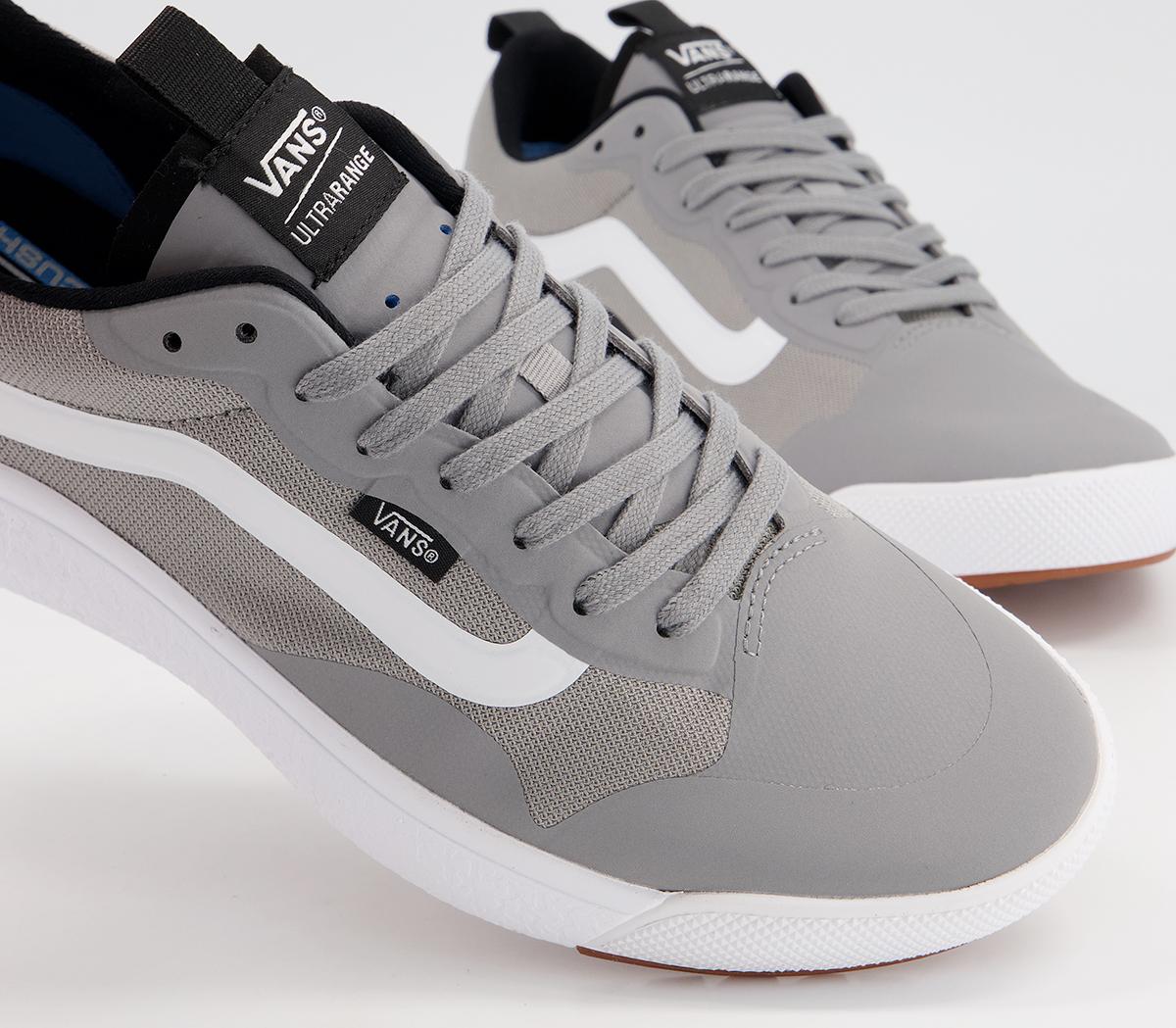 Vans Ua Ultrarange Exo Trainers Frost Grey True White Unisex Sports