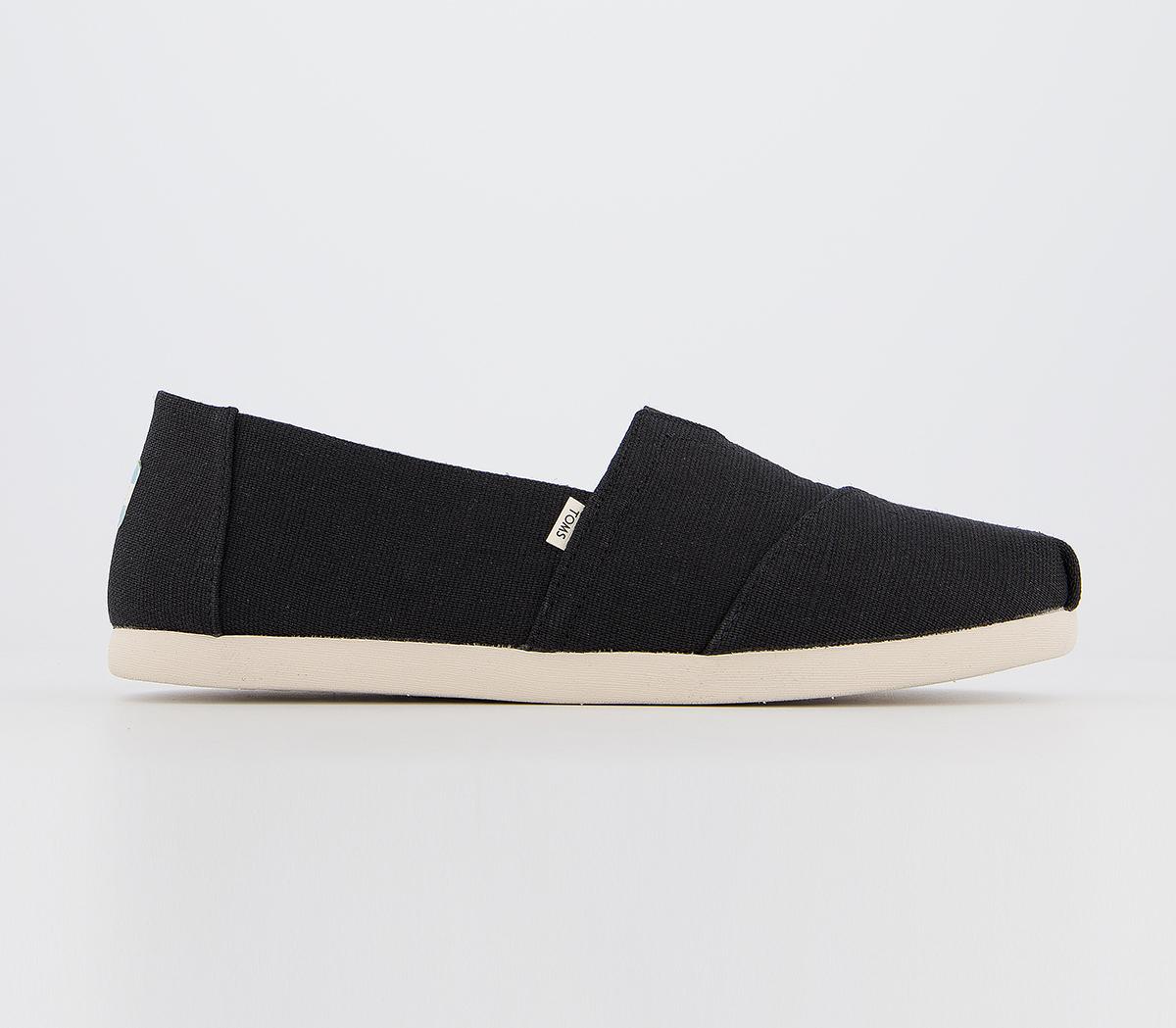 Toms black heritage on sale canvas