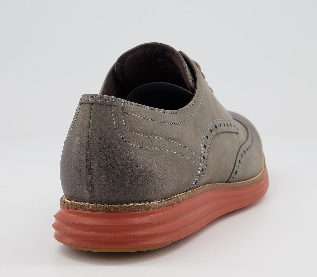 Cole Haan W Original Grand Wingtip Oxford Shoes Cole Haan W Original Grand Wingtip Oxford Shoes Woodberry Brown And Ivory