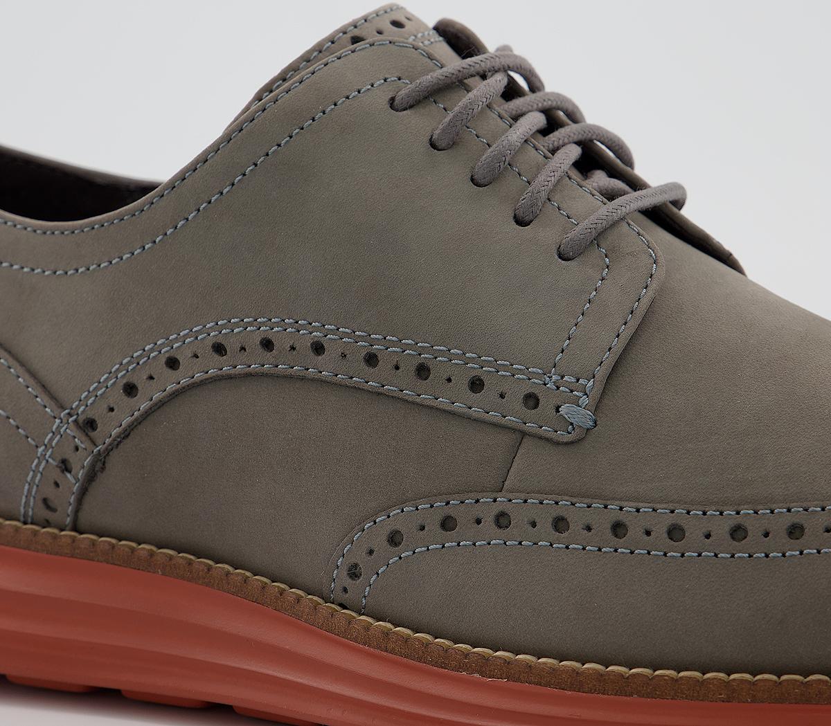 Cole Haan W Original Grand Wingtip Oxford Shoes Cole Haan W Original Grand Wingtip Oxford Shoes Woodberry Brown And Ivory