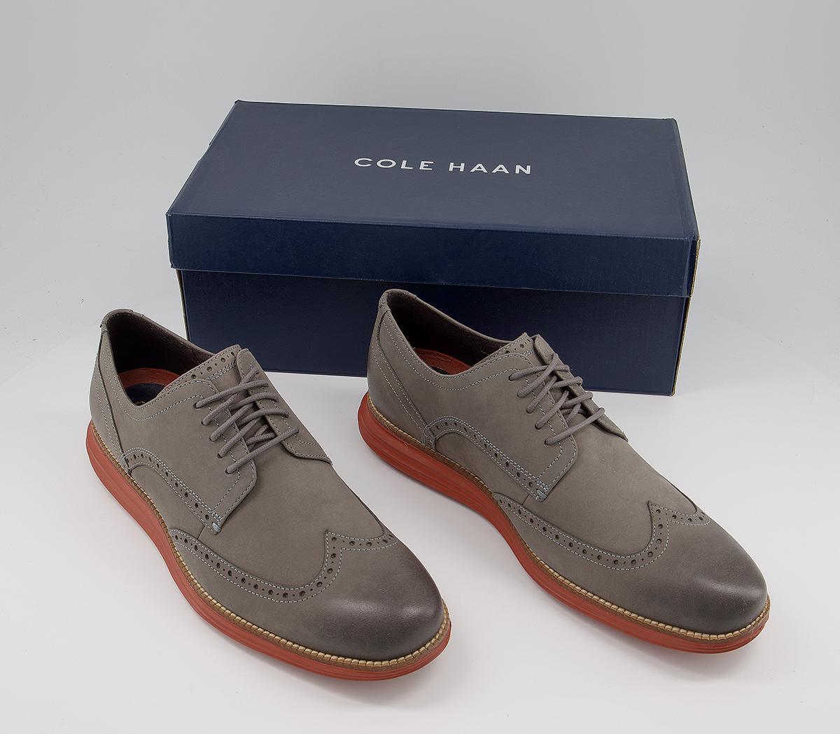 Cole Haan W Original Grand Wingtip Oxford Shoes Cole Haan W Original Grand Wingtip Oxford Shoes Woodberry Brown And Ivory