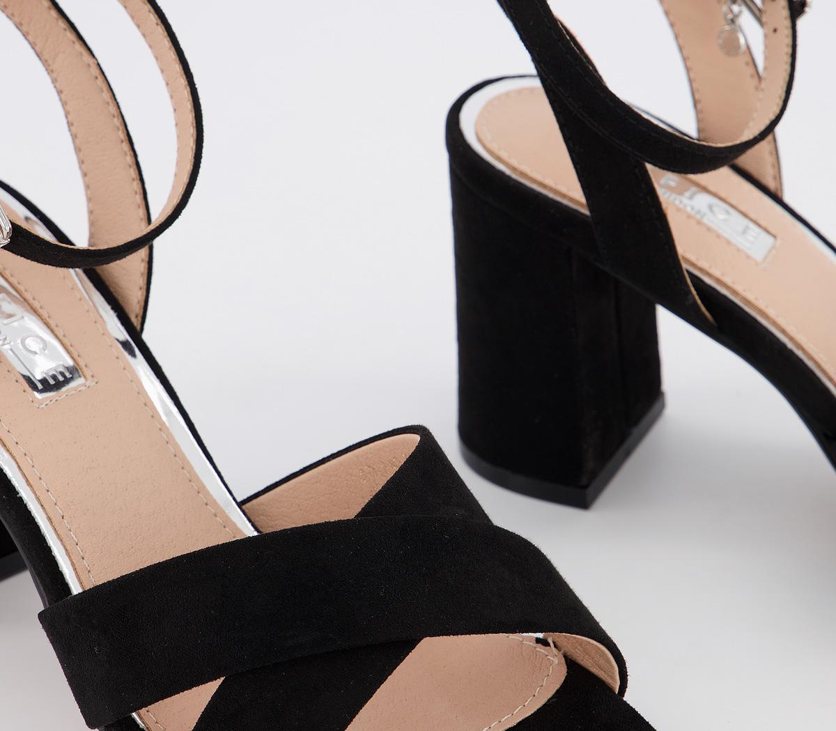 OFFICEMaid Of Honor Block Heel SandalsBlack