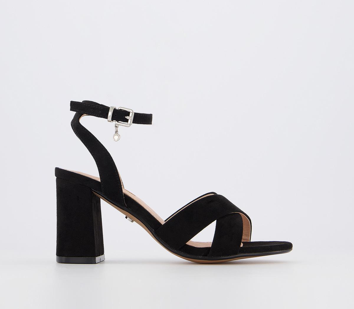 OFFICEMaid Of Honor Block Heel SandalsBlack