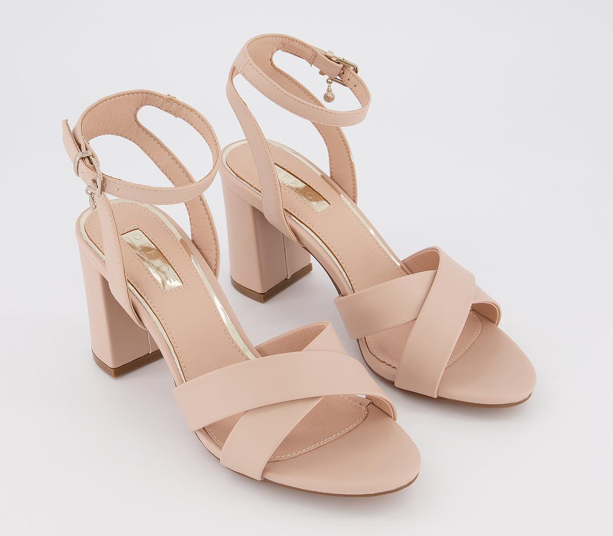 OFFICEMaid Of Honour Block Heel SandalsBeige