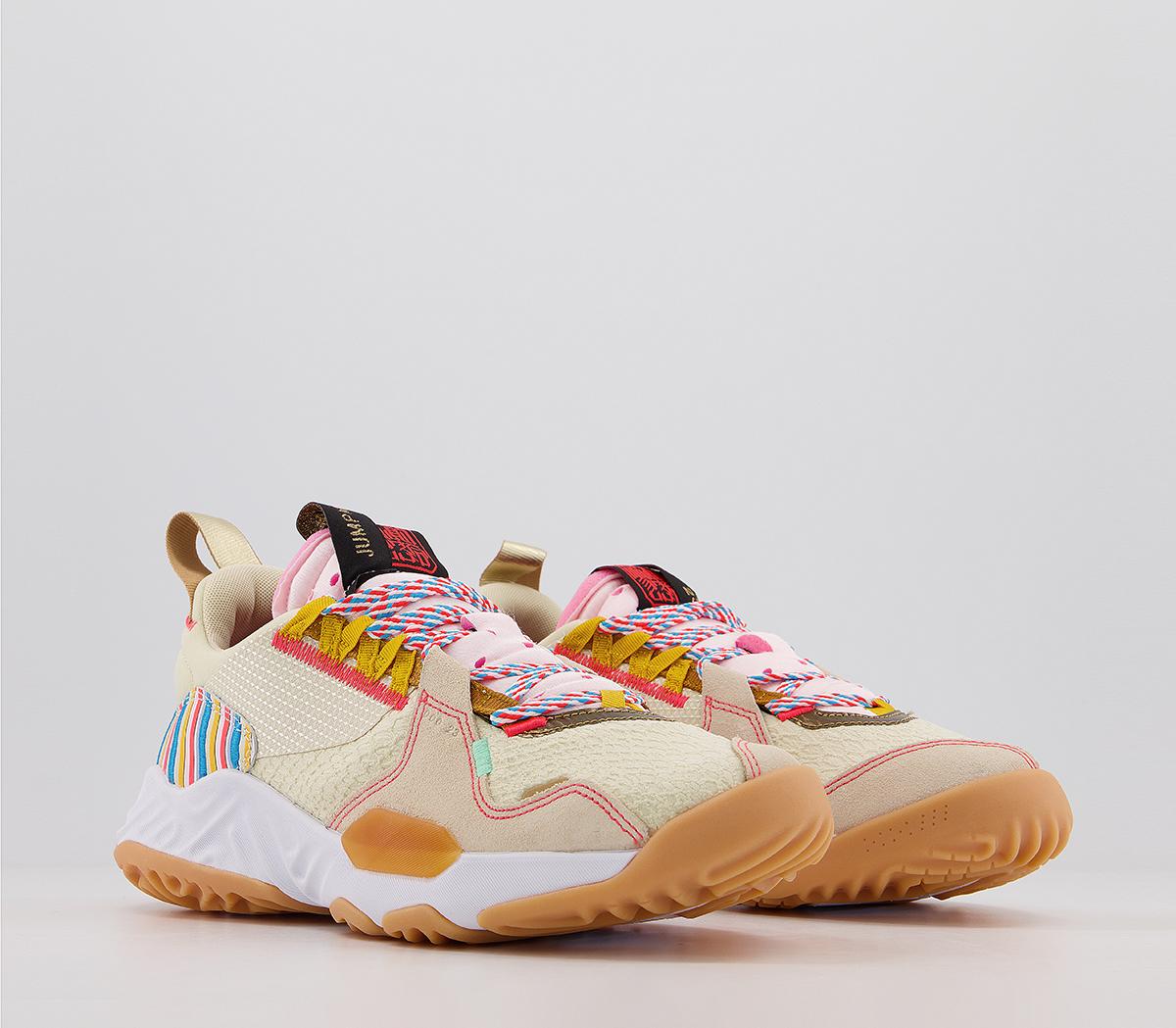 Jordan Jordan Delta Trainers Jordan Jordan Delta Trainers Beach Metallic Gold Dark Sulfur Bright Crimson Whi