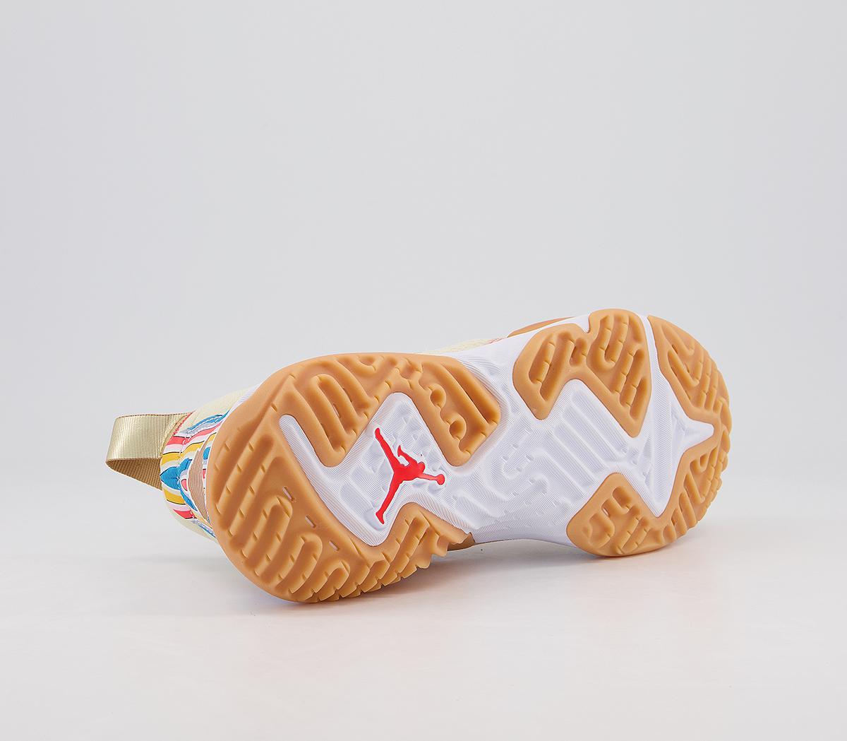 Jordan Jordan Delta Trainers Jordan Jordan Delta Trainers Beach Metallic Gold Dark Sulfur Bright Crimson Whi