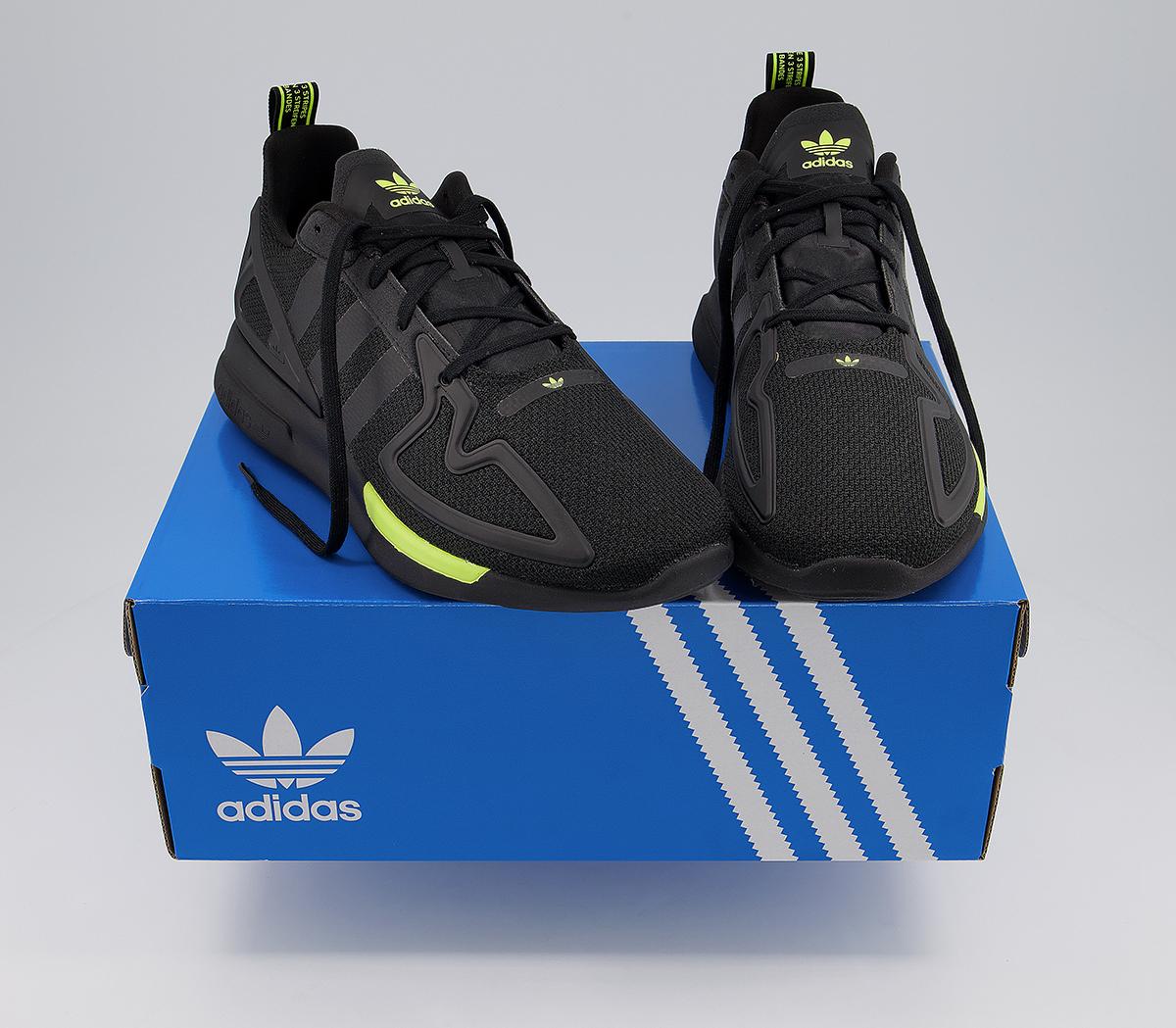 adidas Zx Fuse Adiprene Core Black Core Black Solar Yellow