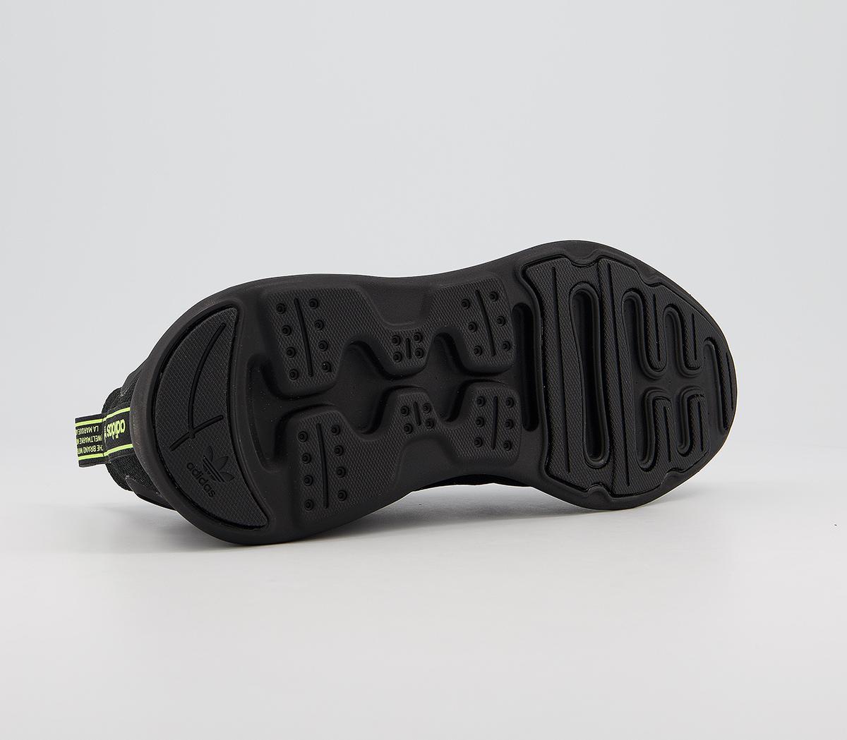 adidas Zx Fuse Adiprene Core Black Core Black Solar Yellow