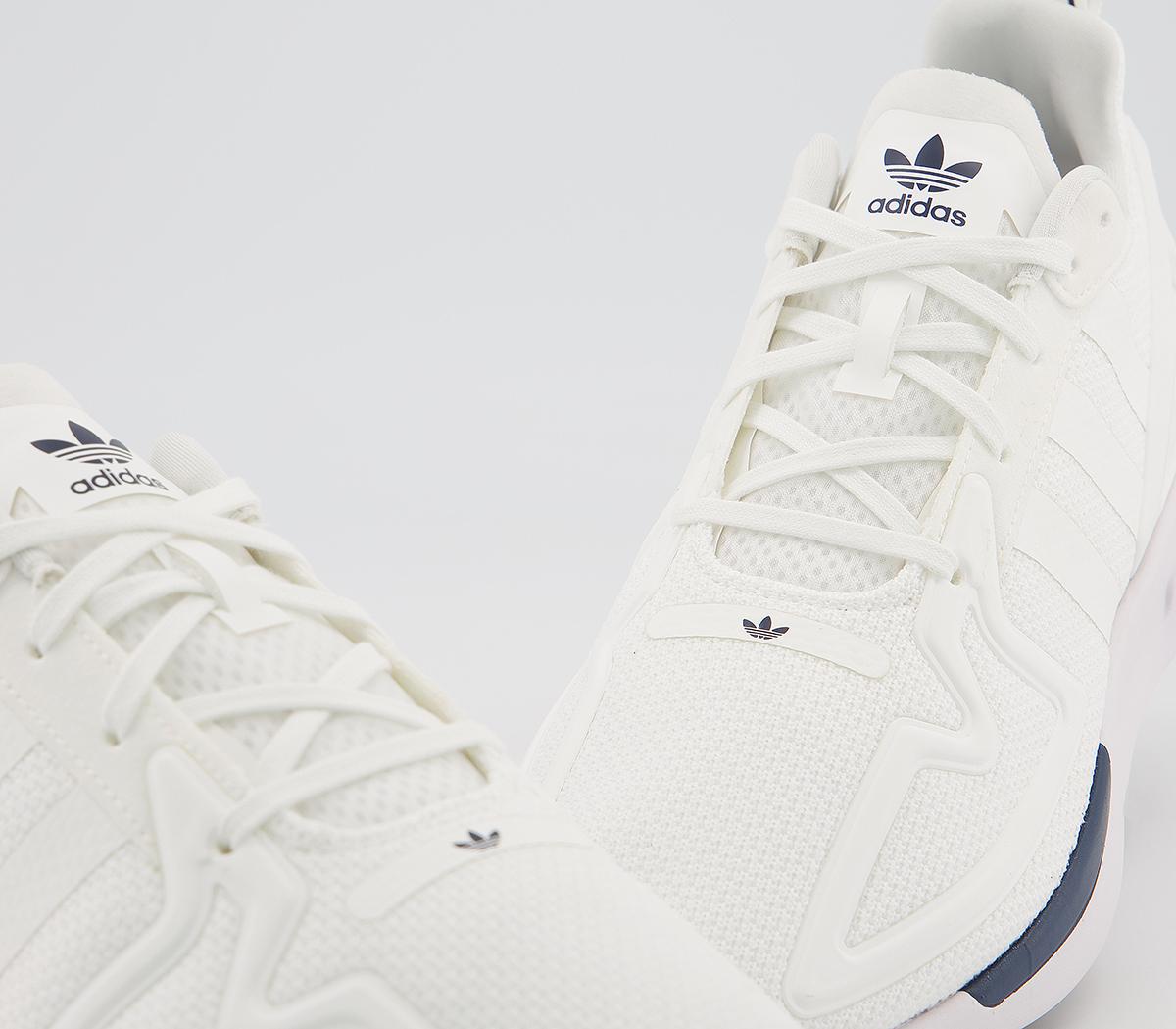 adidas Zx Fuse Adiprene White White Tech Indigo - Women's Trainers
