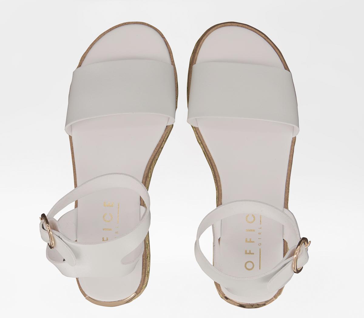 OFFICEMimoko Cross Strap EspadrillesWhite