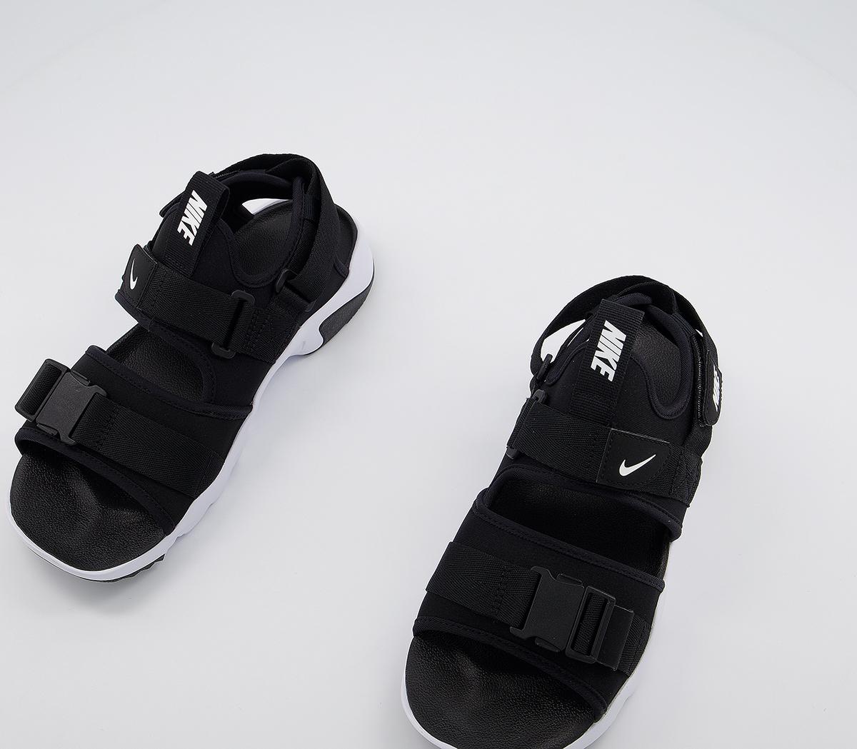Canyon Girl Nike Slippers Nike Canyon Sandal Black White F Men's