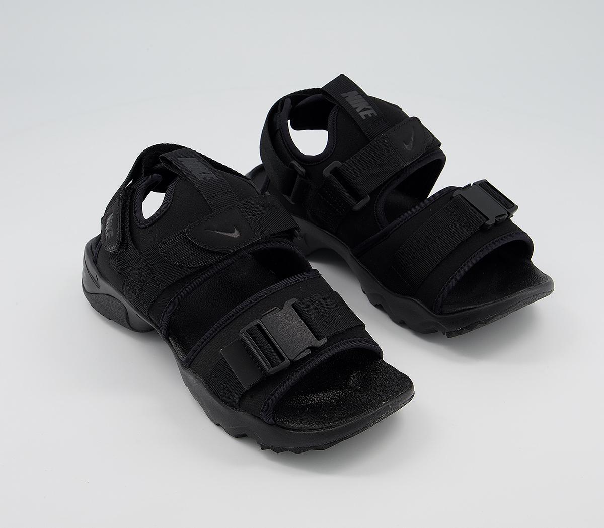 NikeCanyon SandalsBlack Black Black F