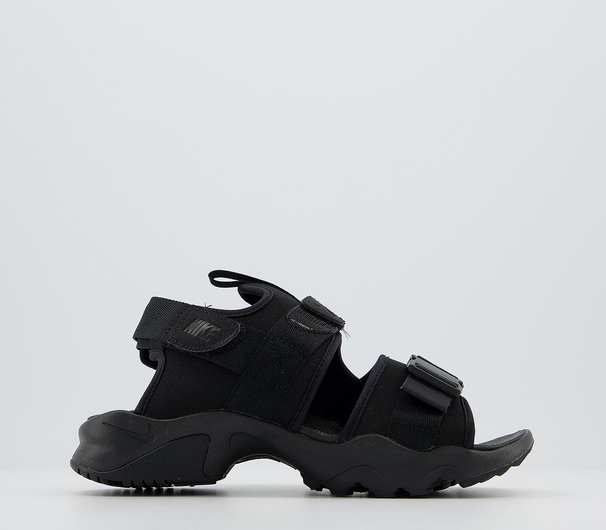 NikeCanyon SandalsBlack Black Black F