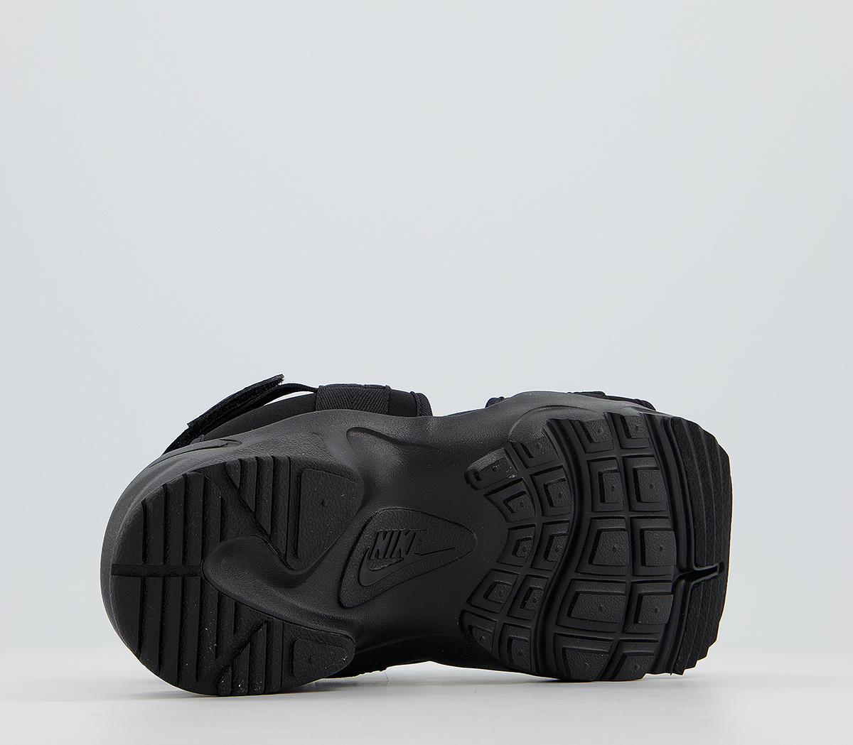 NikeCanyon SandalsBlack Black Black F