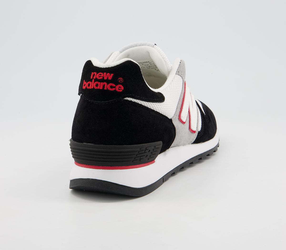 Comme Des Garcons New Balance 670 Trainers Comme Des Garcons New Balance 670 Trainers Black White Red Jw