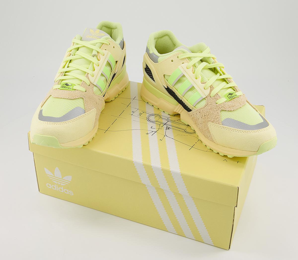 Adidas Originals Zx Zx 10000 Yellow Adidas Zx10000 Yellow Tint Hi