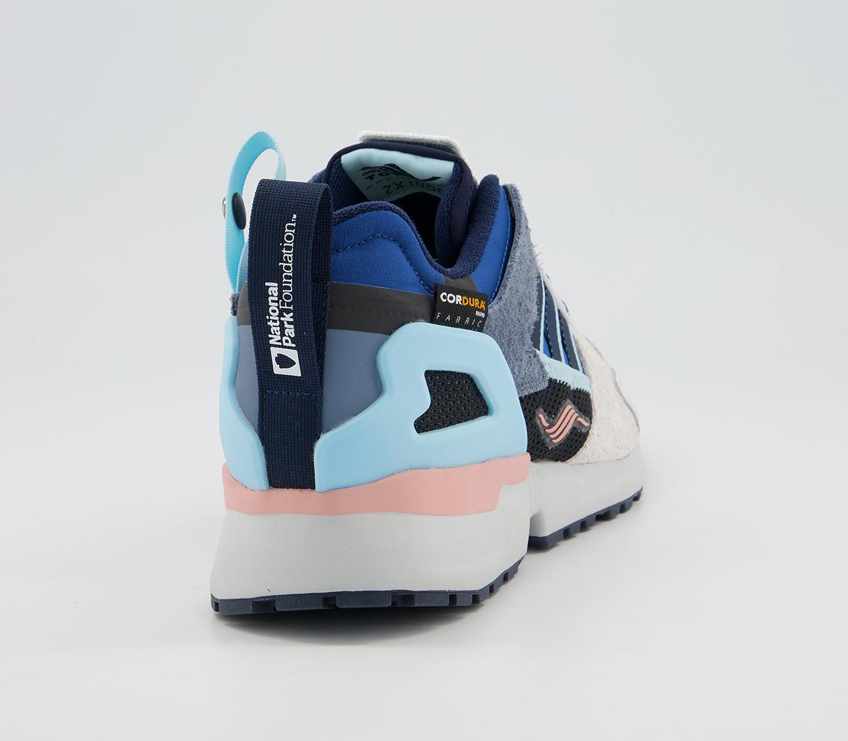 adidas Zx10000 Trainers Crater Lake - Unisex Sports