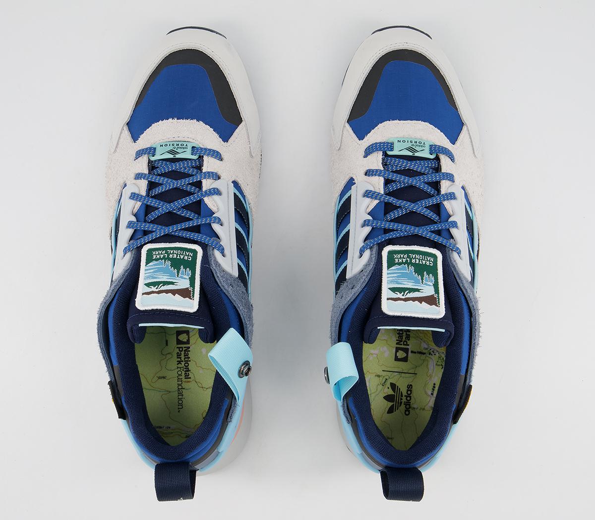 adidas Zx10000 Trainers Crater Lake - Unisex Sports