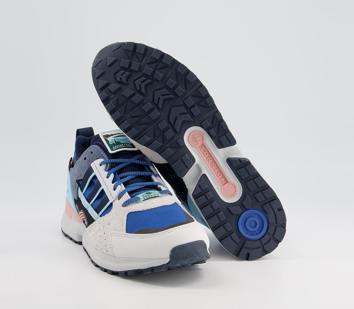 adidas Zx10000 Trainers Crater Lake - Unisex Sports