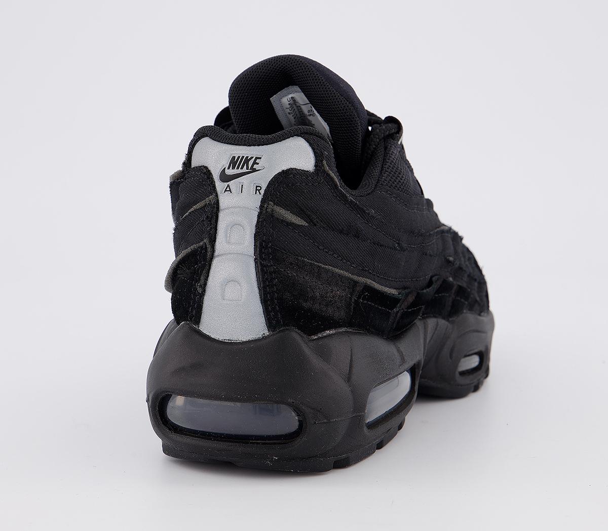 Comme Des Garcons Cdg Air Max 95 Trainers Black - Nike Air Max 95