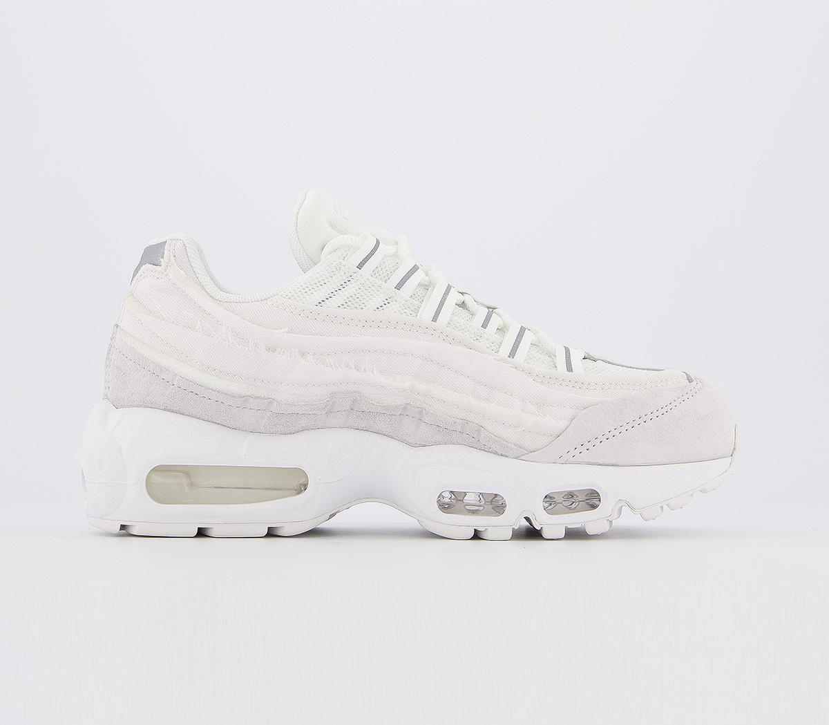 nike air max 95 comme des garcons white mens