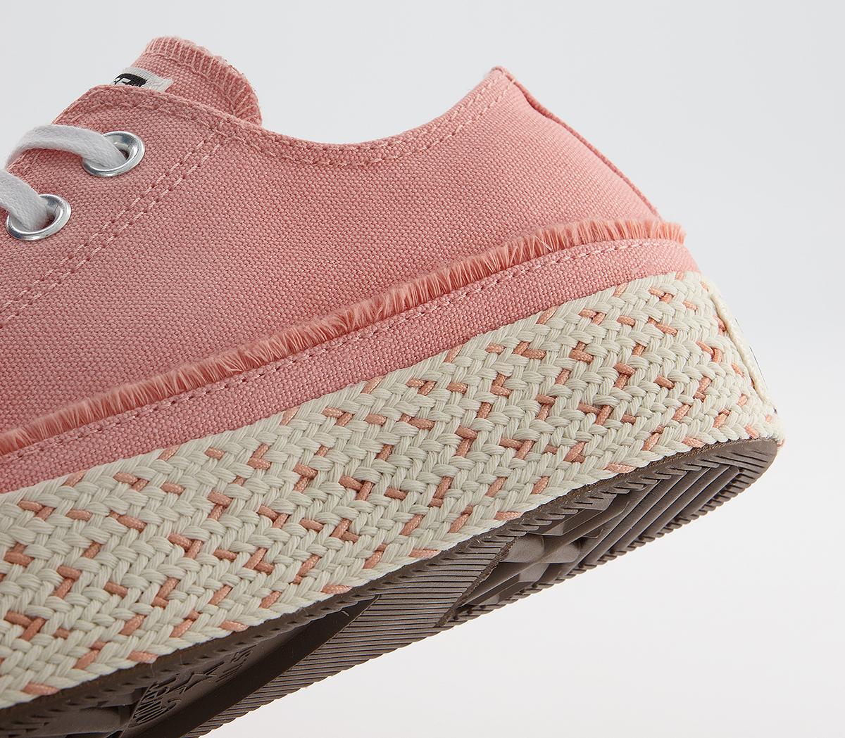 Converse All Star Espadrilles Converse All Star Espadrilles Pink Quartz White Natural Ivory