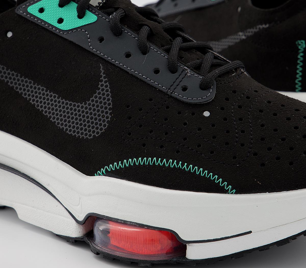 nike zoom type black summit white menta orange trance