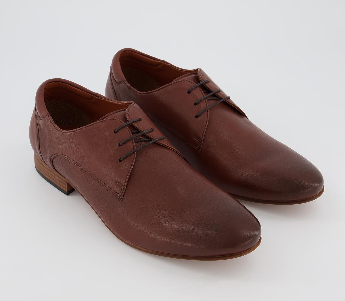 OFFICEChord Derby ShoesTan Leather