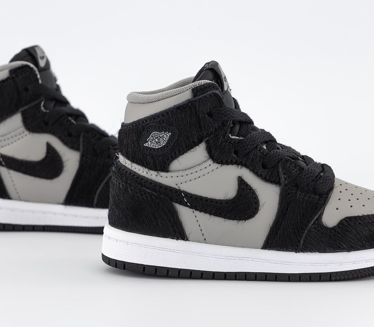 JordanJordan 1 Td TrainersMedium Grey Black White