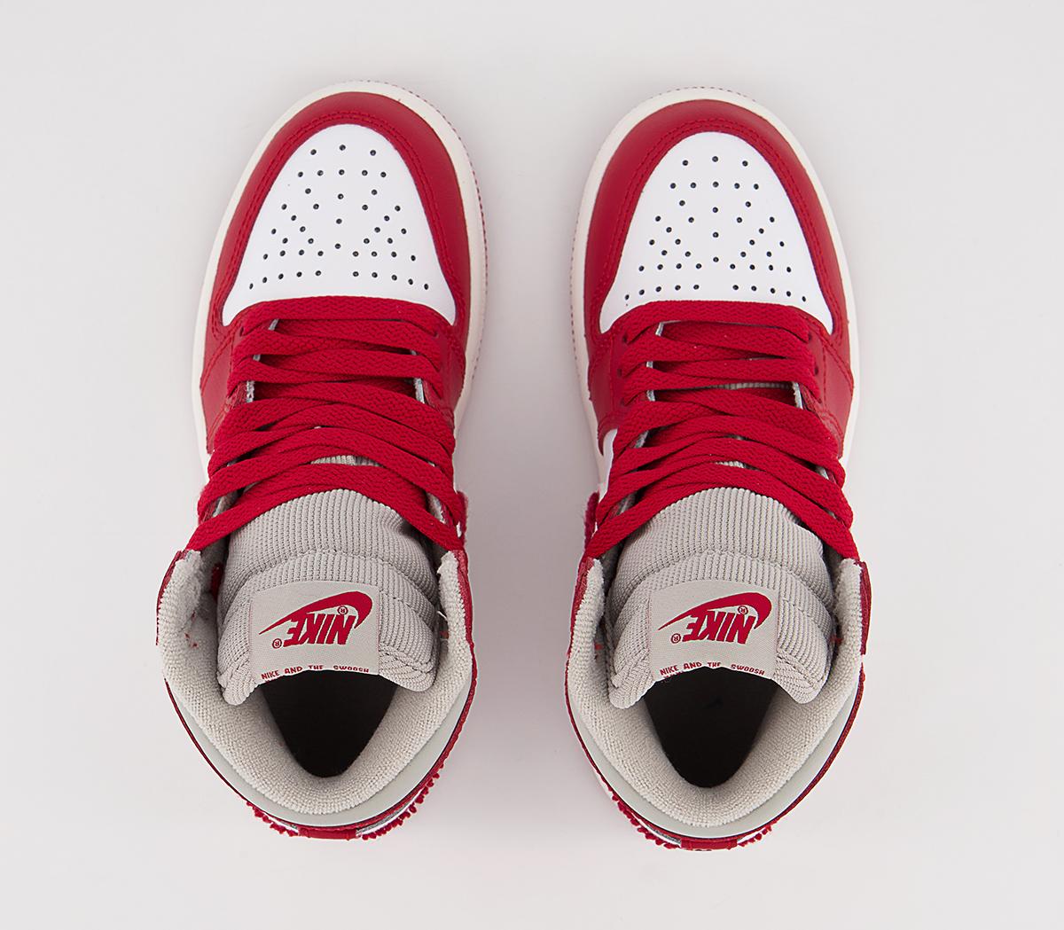 Jordan Jordan 1 Ps Trainers Jordan Jordan 1 Ps Trainers Light Iron Ore Varsity Red Sail