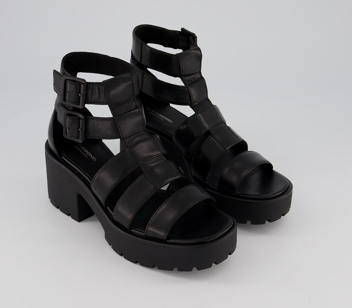 Vagabond Shoemakers Dioon Strap Sandals Black - Women’s Sandals