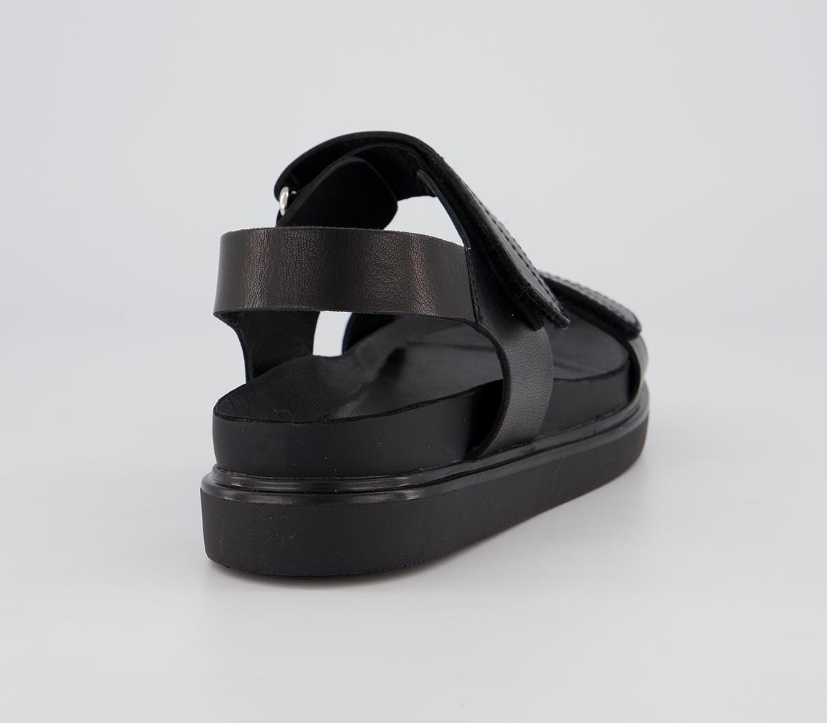 Vagabond Shoemakers Erin Double Strap Sandals Black - Women’s Sandals