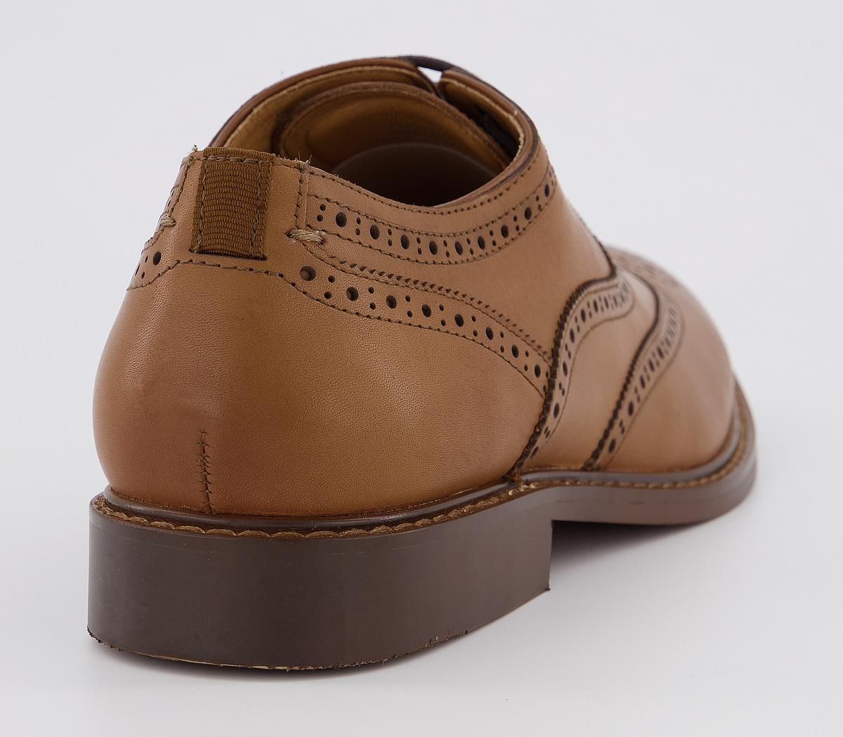OFFICEMean BrogueTan Leather